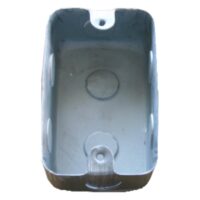 STEEL WALL BOXES - GALVANISED STEEL (100X50)