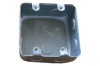 STEEL WALL BOXES - GALVANISED STEEL (100X100)