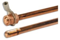 EARTH SPIKE AND CLAMP - CLAMP AND BOLT 16MM