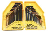 30 PIECE ALLEN KEY SET AND CASE