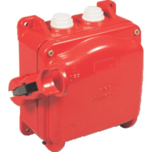 ALUMINIUM FIREMAN SWITCH “FS” - SERIES - 2 Pole (FS220 ) - WACO
