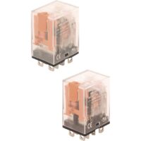 RQS-T RELAYS 1, 2 AND 4 CONTACTS WITH INDICATION FLAG - 14 (230VAC )