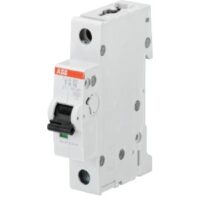 S201 SINGLE POLE MCB 10kA DIN RAIL MOUNT (230VAC - 60VDC) - (S201-D6 )