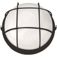 ROUND PLAIN BULKHEAD (B51/G - BLACK)