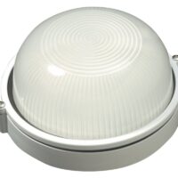 ROUND PLAIN BULKHEAD (B51 - WHITE)