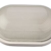 OVAL PLAIN BULKHEAD (B50 - WHITE)