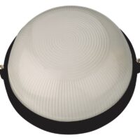 ROUND PLAIN BULKHEAD (B49 - BLACK)