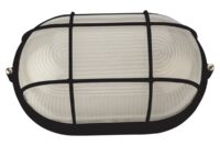 OVAL GRID BULKHEAD (B48/G - BLACK)