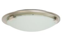 GLASS CEILING LIGHT LS2 (Satin Bchrome)