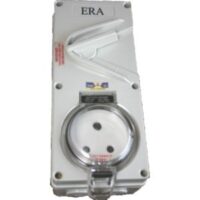 WEATHERPROOF SWITCHED SOCKET OUTLET - (ESS1666)