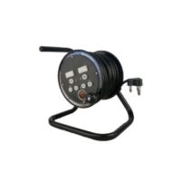 KOSMO STEEL EXTENSION REEL WITH CABLE - 15M (1.0MM CABLE)